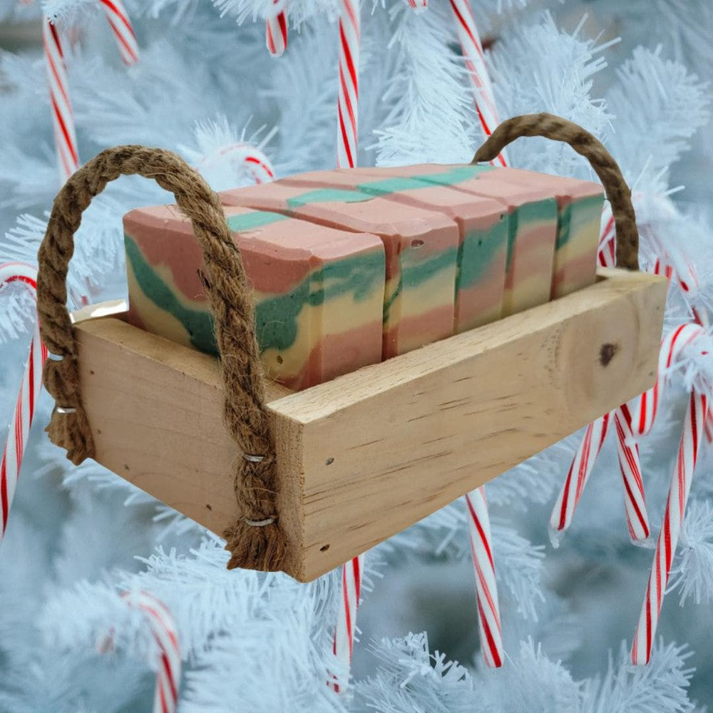 5 Piece Soap Sets With Custom Repurposed Beds - Steel & Saffron Bath Boutique Inc.