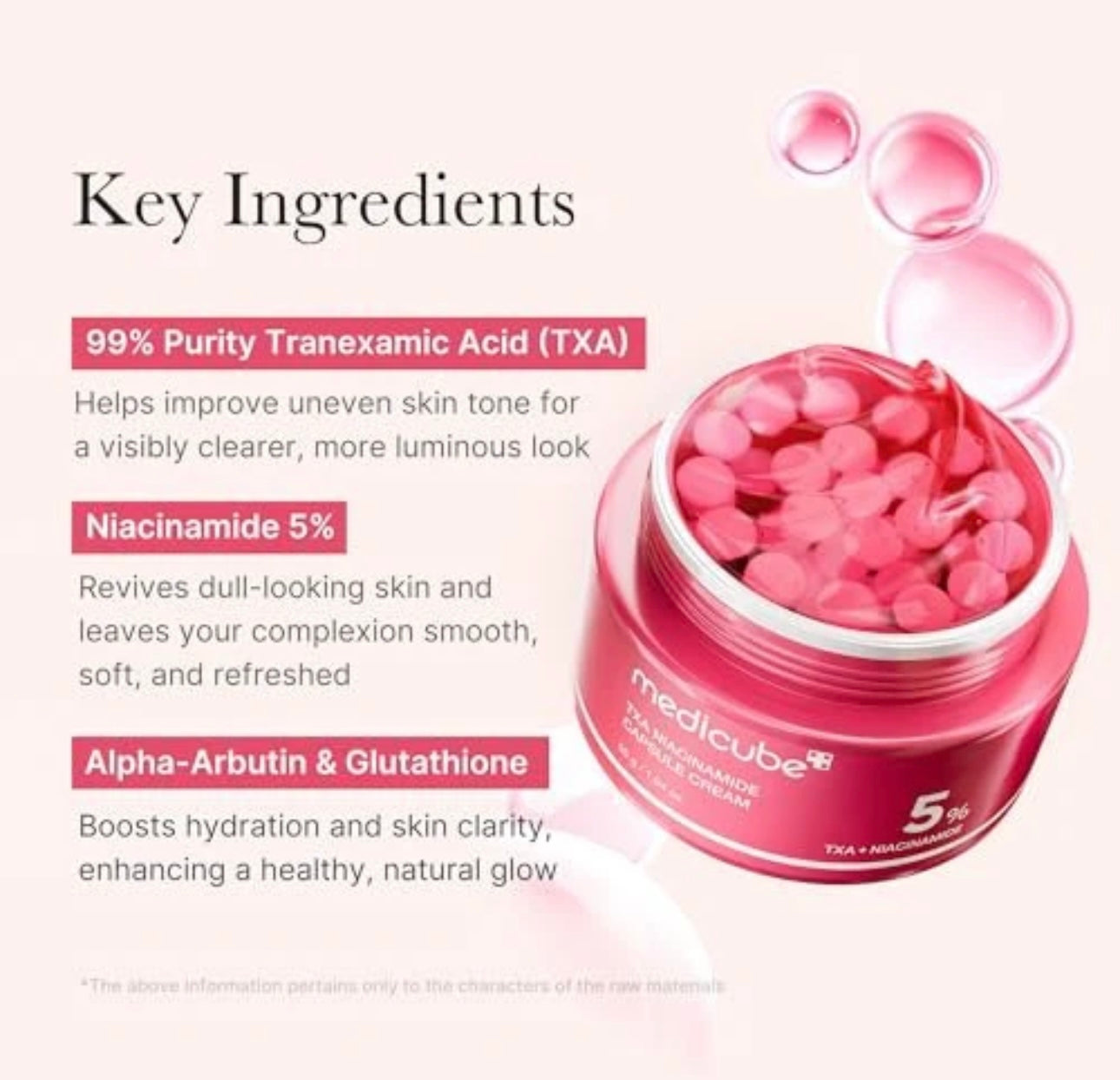 Medicube TXA Niacinamaide Capsule Cream 55g