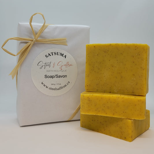 Satsuma Soap | 100 g | Steel & Saffron