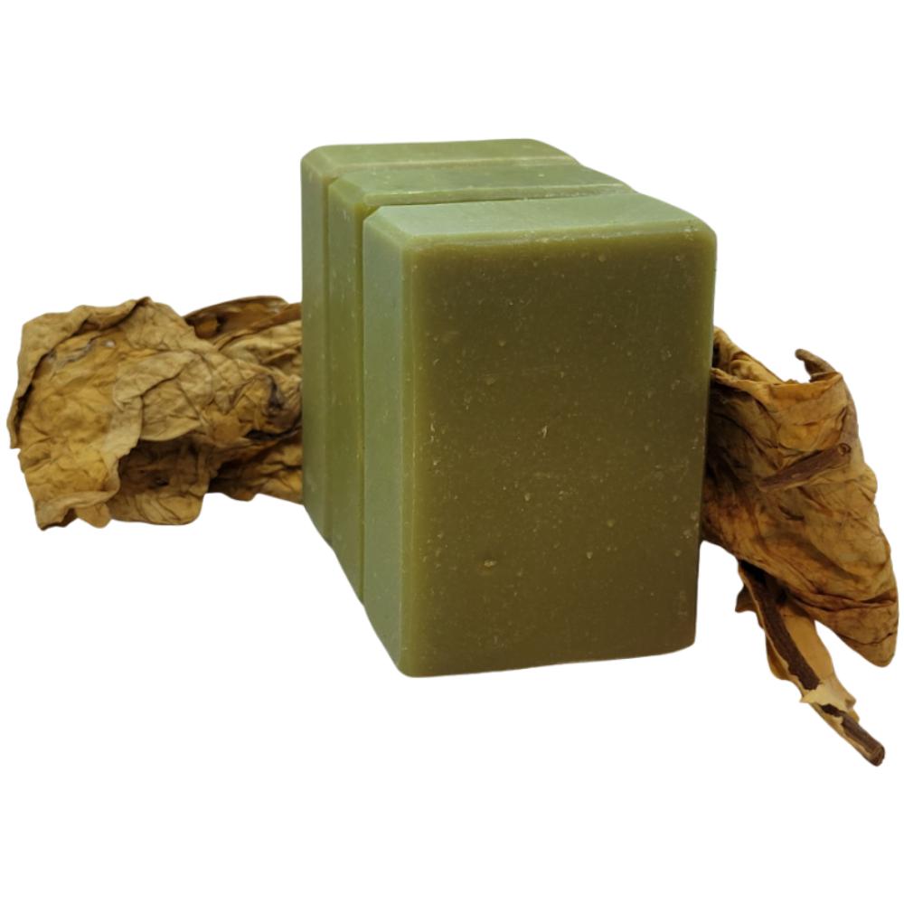 Shea Butter & Tobacco Leaf Soap - 3 Pack