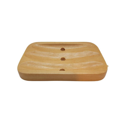 Wooden Soap Dish - Steel & Saffron - Steel & Saffron Bath Boutique Inc.