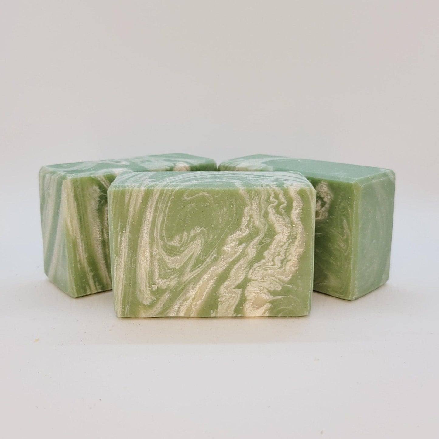 Mint Bar Soap With Clay & Shea Butter | 5 oz | Steel & Saffron - Steel & Saffron Bath Boutique Inc.